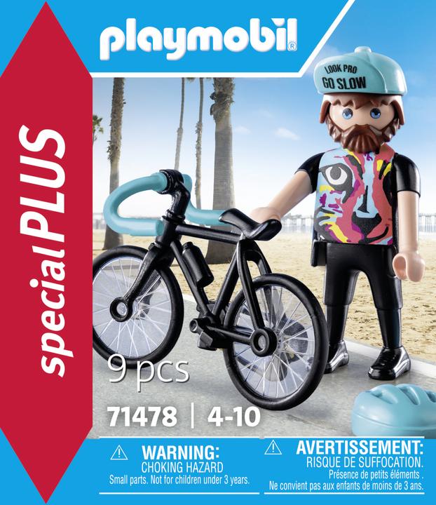 Produktbild Playmobil Rennradfahrer Paul (71478, Playmobil Special Plus)