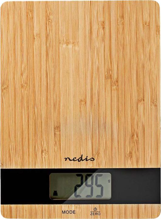 Produktbild Nedis Küchenwaagen Digital Holz/Kunststoff Holz Holz