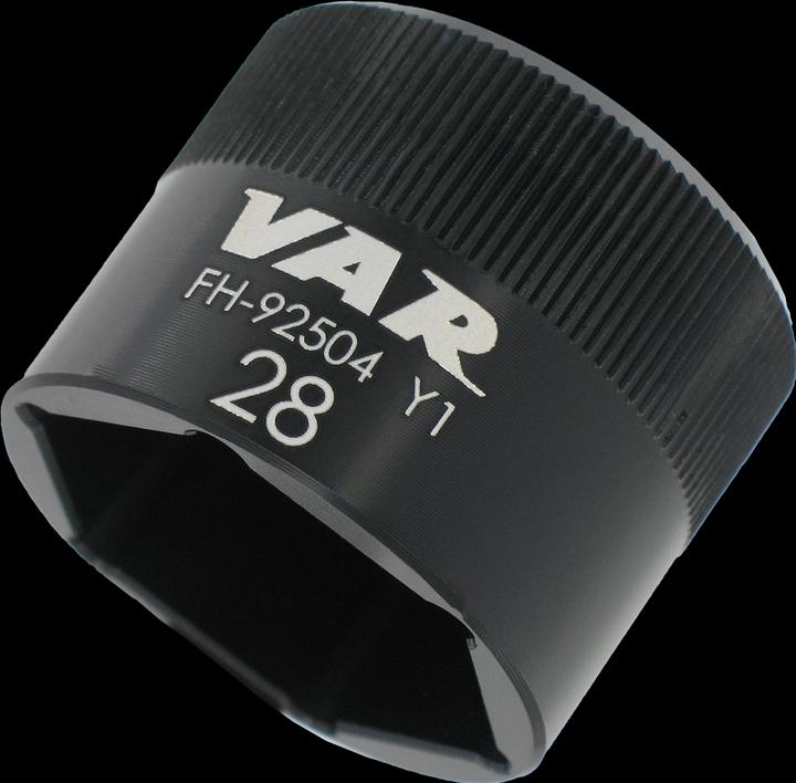 Actual product image VAR Steckschlüssel 6-Kant schwarz