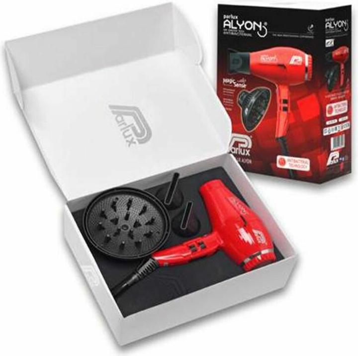 Image du produit Parlux Sèche-cheveux Alyon Ionic, rouge avec Magic Sense