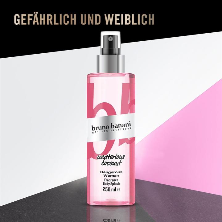 Actual product image Bruno Banani Dangerous Woman Mysterious Coconut Body Mist 250ml (Body lotion, 250 ml)