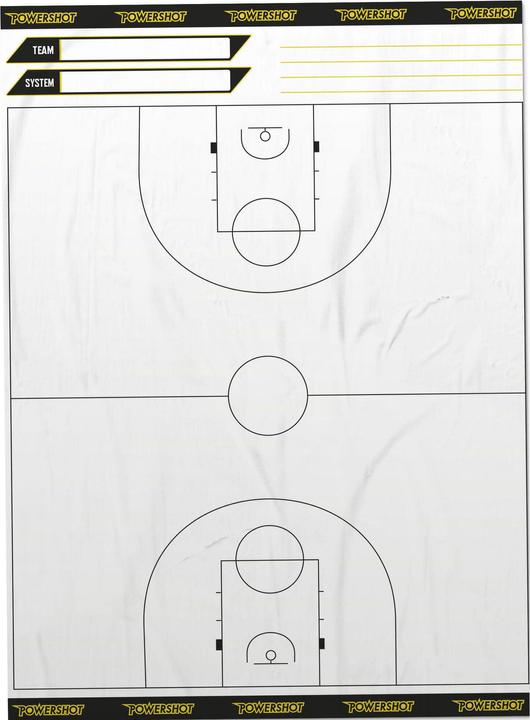 Actual product image Power Shot Roll of 20 Tactical Basketball Sheets Powershot