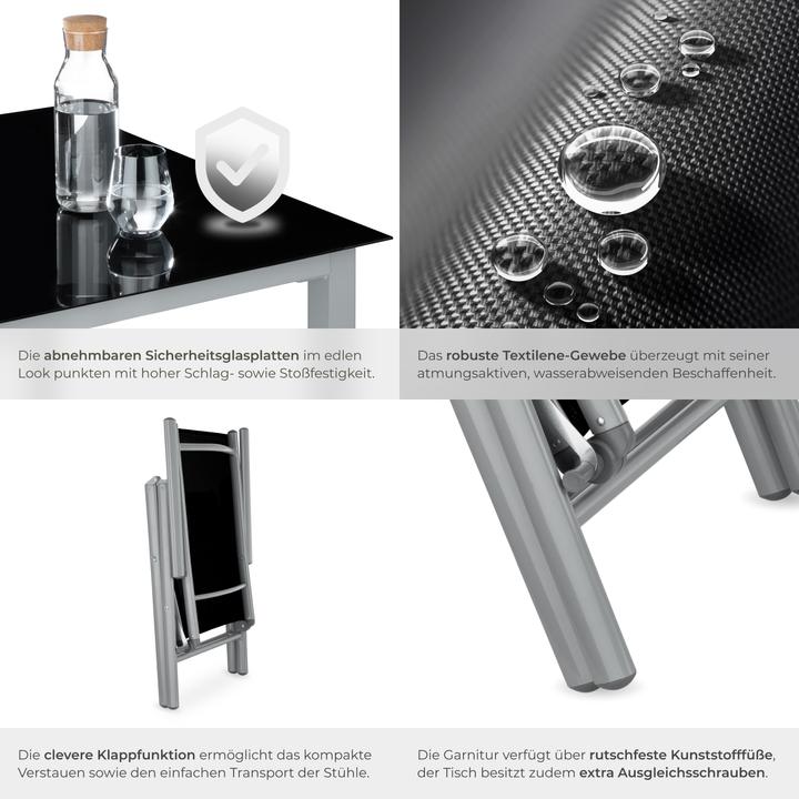 Produktbild tectake Sitzgruppe (90 cm)