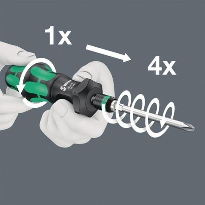 Actual product image Wera Kraftform Kompakt Turbo Imperial 1 (6.3 mm)