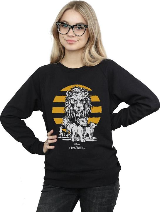 Actual product image Disney Womens/Ladies The Lion King Movie Group Sweatshirt (M)