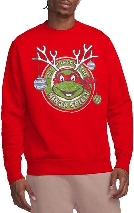 Produktbild Teenage Mutant NT Into The Ninja Spirit Sweatshirt weihnachtliches Design (L)