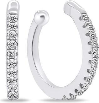 Image du produit Brilio Silver - Boucles d'oreilles tendance en argent avec zircons clairs EA694W