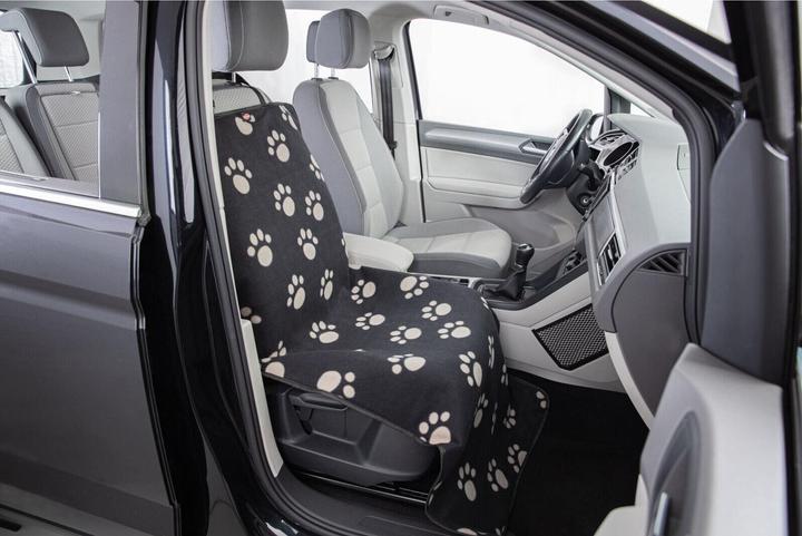 Actual product image Trixie Car Protection Blanket 65x145cm with Paws (Dog, Breathable, Reflectors)