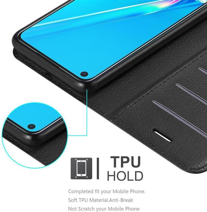 Actual product image Cadorabo Book with stand function cover (Oppo A92)