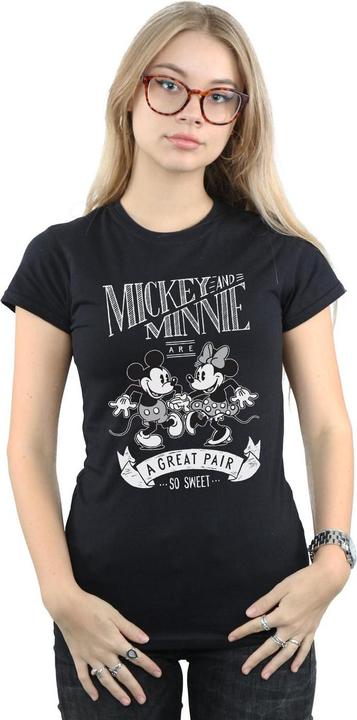 Immagine prodotto Disney Mickey And Minnie Mouse Great Pair Maglietta Donna (M)