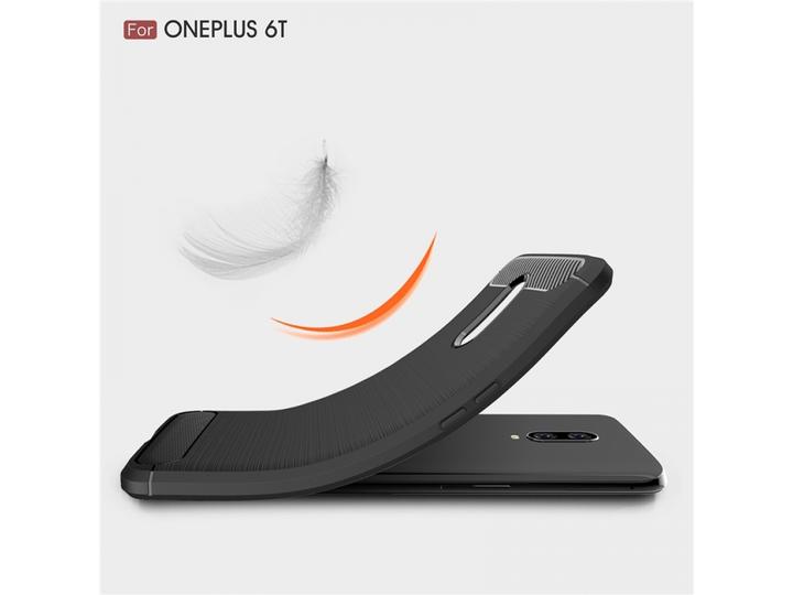 Immagine prodotto Screenguard Cover OnePlus 6T Carbon Brushed Soft TPU (OnePlus 6T)