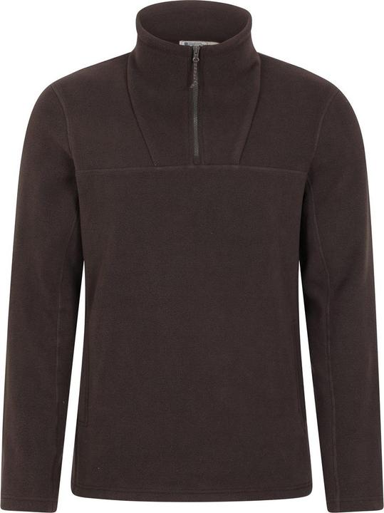 Image du produit Mountain Warehouse Cedar Felpa in Pile Mezza Cerniera Uomo (XS)