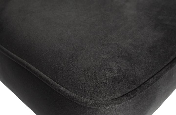 Productafbeelding BePureHome Barkruk Vogue H65 Fluweel zwart