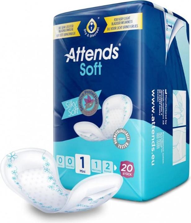 Produktbild Attends Soft 1 Mini Einlagen (20 x, Mini)