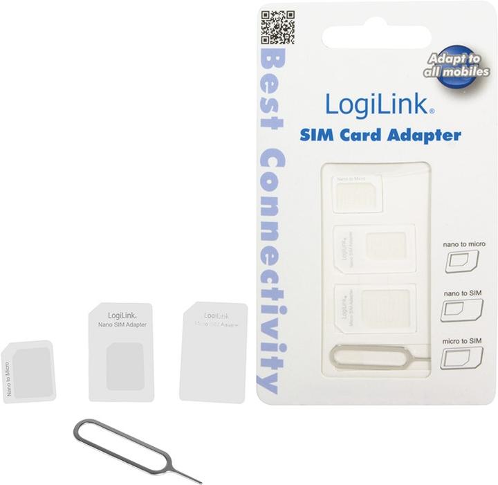 Produktbild LogiLink SIM-Karten Adapter Set