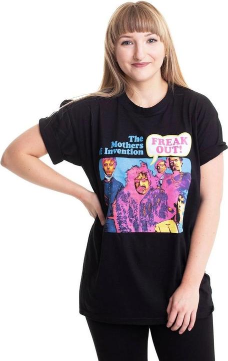 Actual product image Frank Zappa Unisex Adult Freak Out! T-Shirt (XXL)