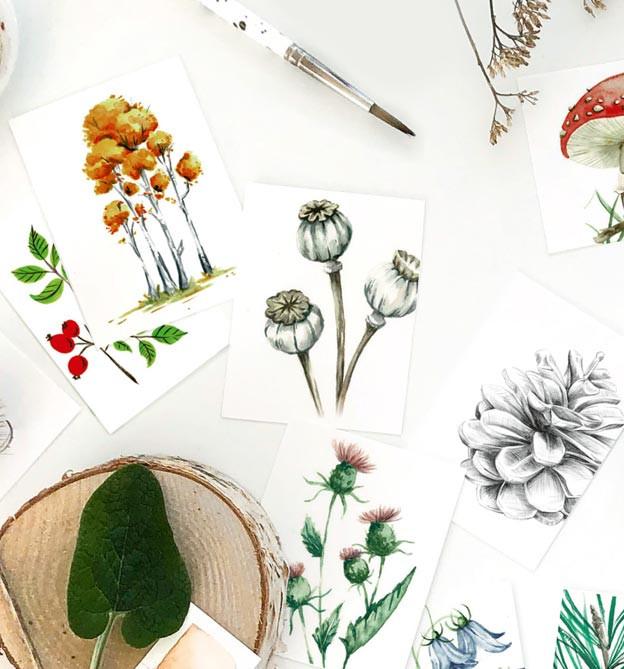 Produktbild Das wundervolle Buch der Waldmotive (Deutsch, Tanja Geier, 2021)