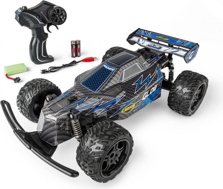Actual product image Carson 1:12 Glow Rider 2.4GHz 100% RTR blau