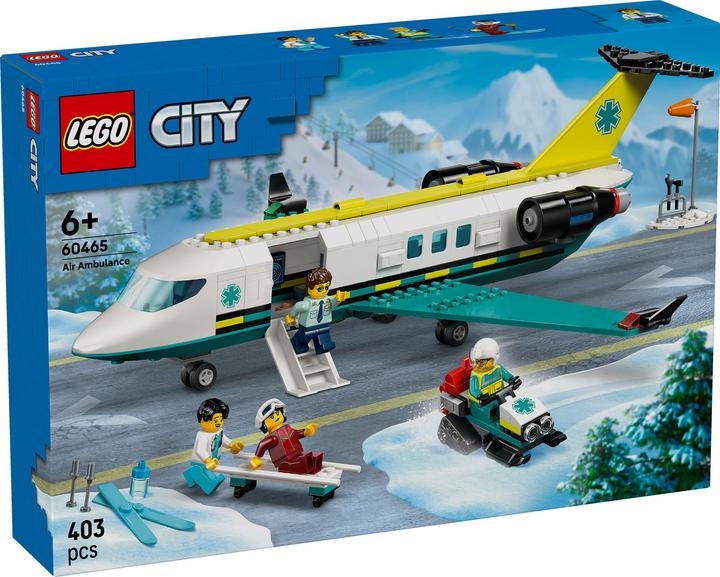 Produktbild LEGO Notfallrettungsflugzeug (60465, LEGO City)