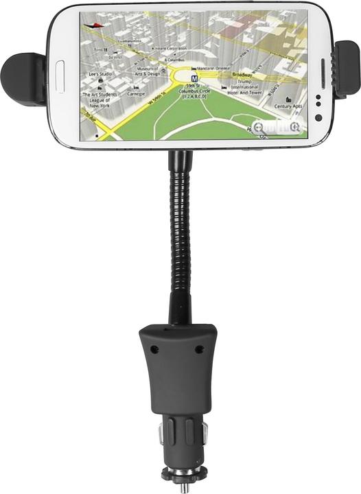 Immagine prodotto SBS Supporto da auto con connessione micro USB e porta USB per smartphone fino a 5.5Inc