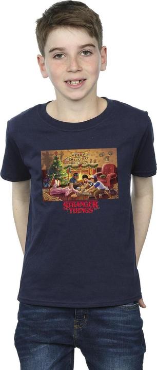 Immagine prodotto Netflix Stranger Things Christmas Gathering Maglietta Ragazzi (128)
