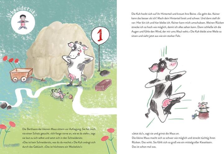 Actual product image The little mouse and the yoga treasure (Lena Ellermann, Britta Nonnast, German)