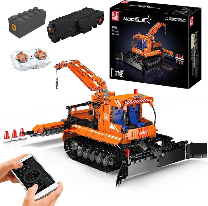 Actual product image Mould King Snow groomer
