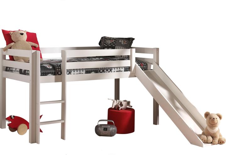 Immagine prodotto Vipack Letto semi-alto Astro con scivolo (90 x 200 cm)