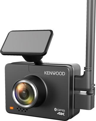 Actual product image Kenwood DRV-A610W 4K UHD DashCam 12/24V/App/ 64GB microSD (Built-in display, GPS receiver, Built-in microphone)