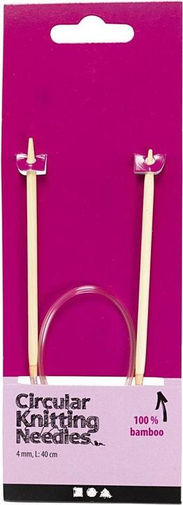 Productafbeelding Creativ Company Rondbreinaalden 4 mm, 40 cm