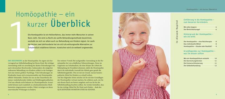 Produktbild Quickfinder- Homöopathie für Kinder (Deutsch, Markus Wiesenauer, 2018)