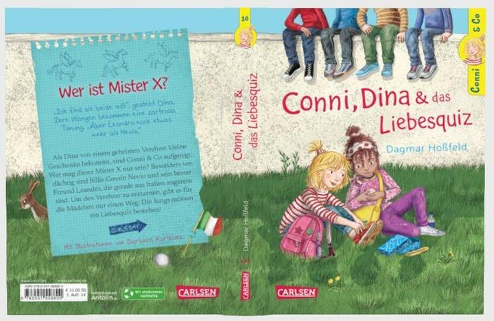 Actual product image Conni & Co 10: Conni, Dina and the love quiz (Barbara Korthues, Dagmar Hossfeld, German)