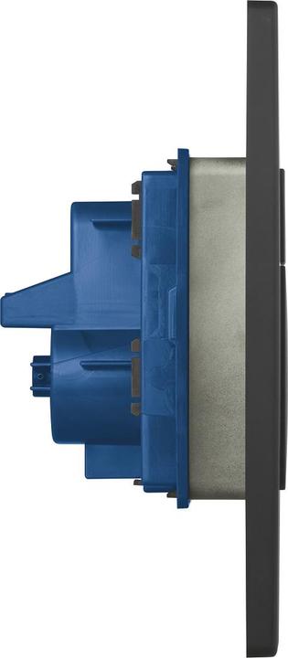 Actual product image Grohe WC actuator SKATE C, 156x197mm phantom black