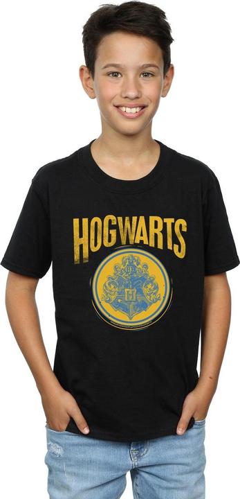 Actual product image Boys Hogwarts Circle Crest T-Shirt (140, 146)