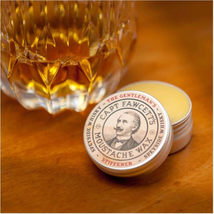 Actual product image Captain Fawcett Capt. Fawcett Care - Gentleman's Stiffener Malt Whisky Moustache Wax (15 ml)