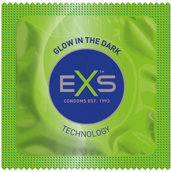 Image du produit EXS Glow in the Dark Condoms (100 pcs)
