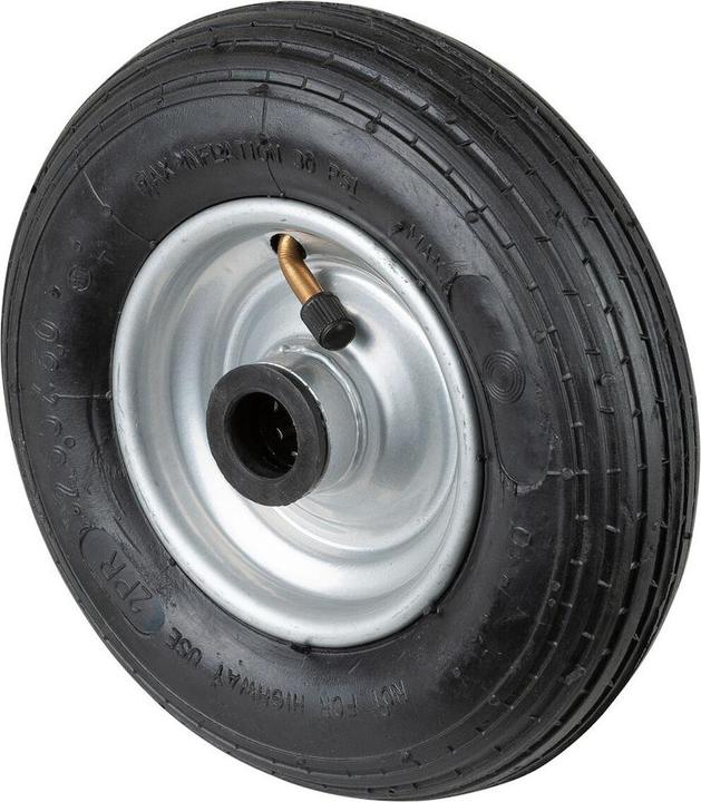 Produktbild BS Rollen Luftrad Rad-Ø 200 mm Tragfähigkeit 80 kg Ersatzrad Rillenprofil Rollenlager