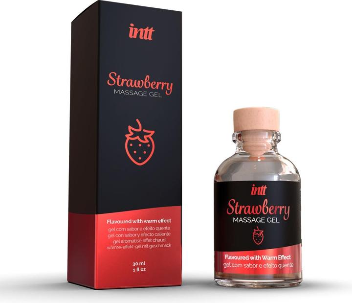 Image du produit Intt Gel de massage à la fraise - 30 ml (30 ml)