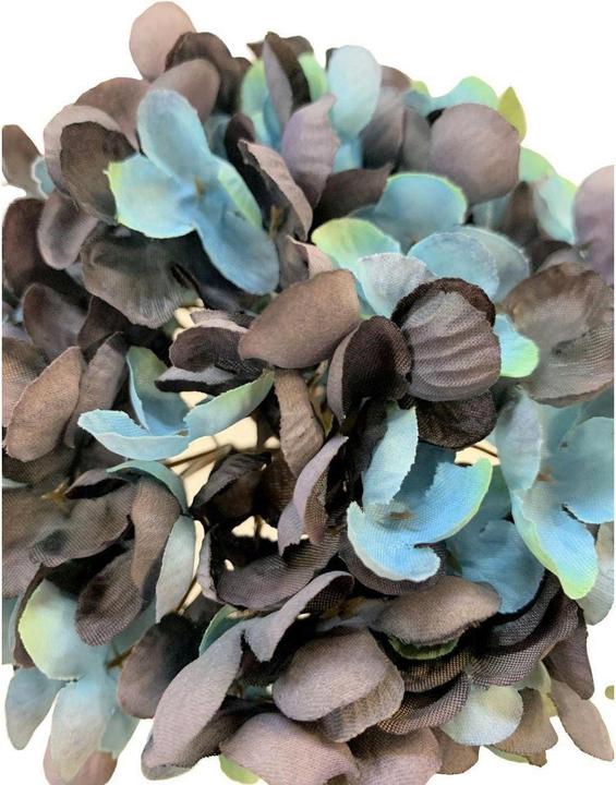 Produktbild Botanic-Haus Kunstblume Hortensie 3er Set, Blau (55 cm)
