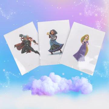 Productafbeelding Craft Buddy Crystal Art Disney 100 Sticker Pak