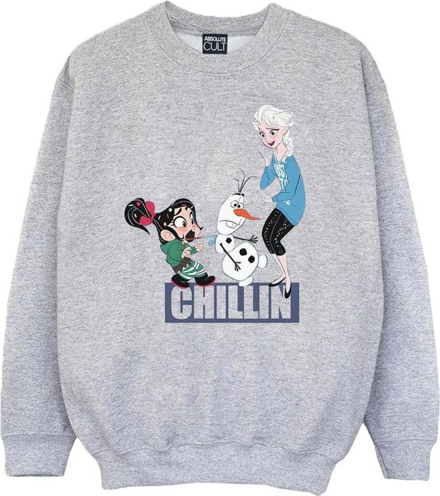 Disney Wreck It Ralph Elsa And Vanellope Sweatshirt Jungen