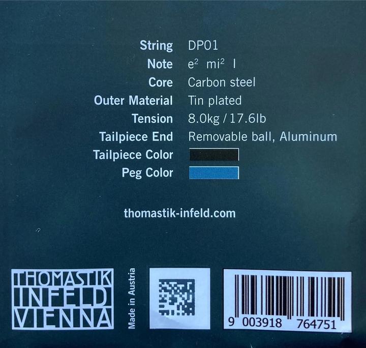 Produktbild Thomastik Dominant Pro DP01 (1 x, violine, 0.01")