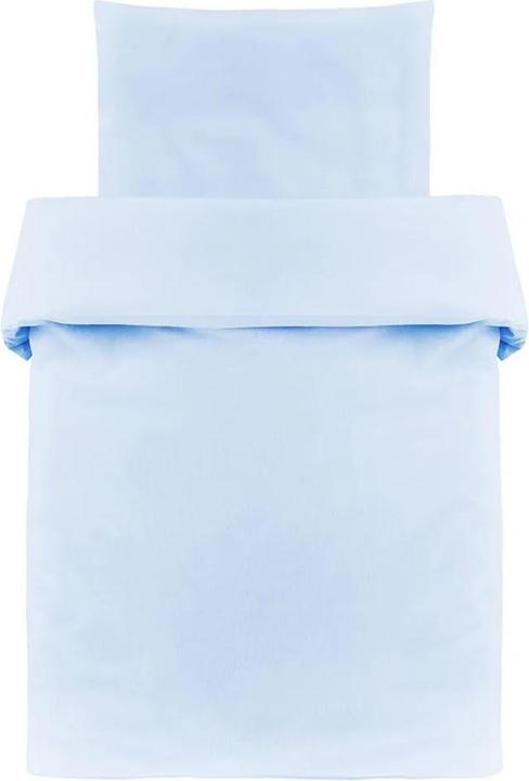 Produktbild Makian Babybettwäsche & Bettsets Bettwäsche 80 x 80 cm - Uni Hellblau
