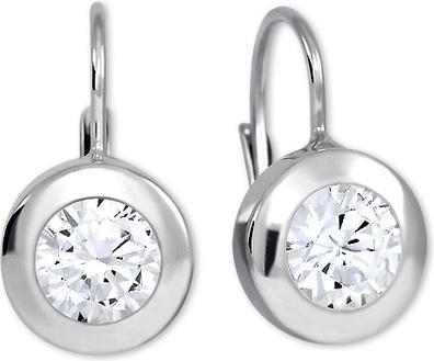 Produktbild Brilio Silver - Silver earrings with crystals 436 001 00403 04