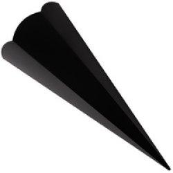 Produktbild Folia Schultten-Zuschnitt, 6-eckig, 680 mm, grn (68 cm, 5 x)