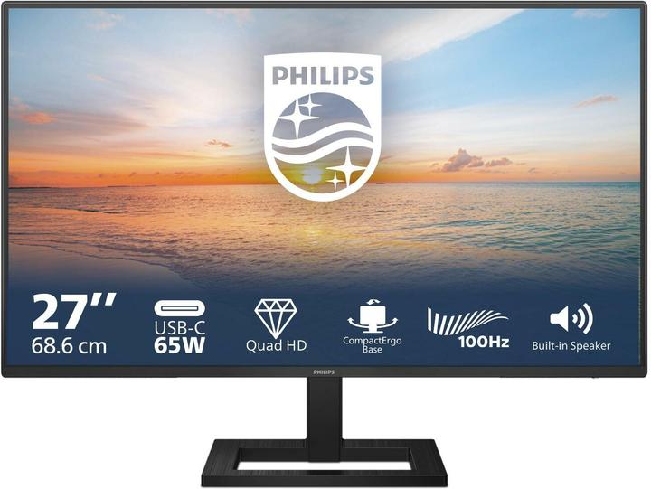 Philips 27E1N1600AE (2560 x 1440 pixels, 27")