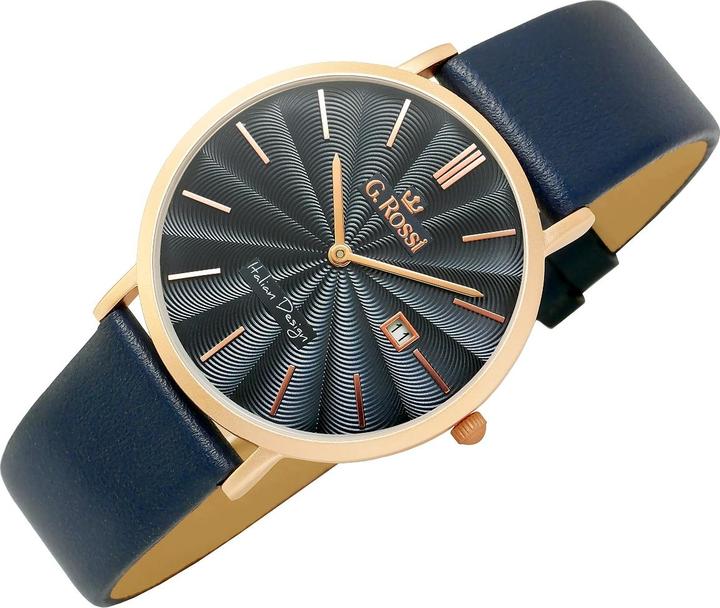 Image du produit Gino Rossi WATCH MEN'S WATCH - 10853A - SLIM (zg184h) + universal BOX