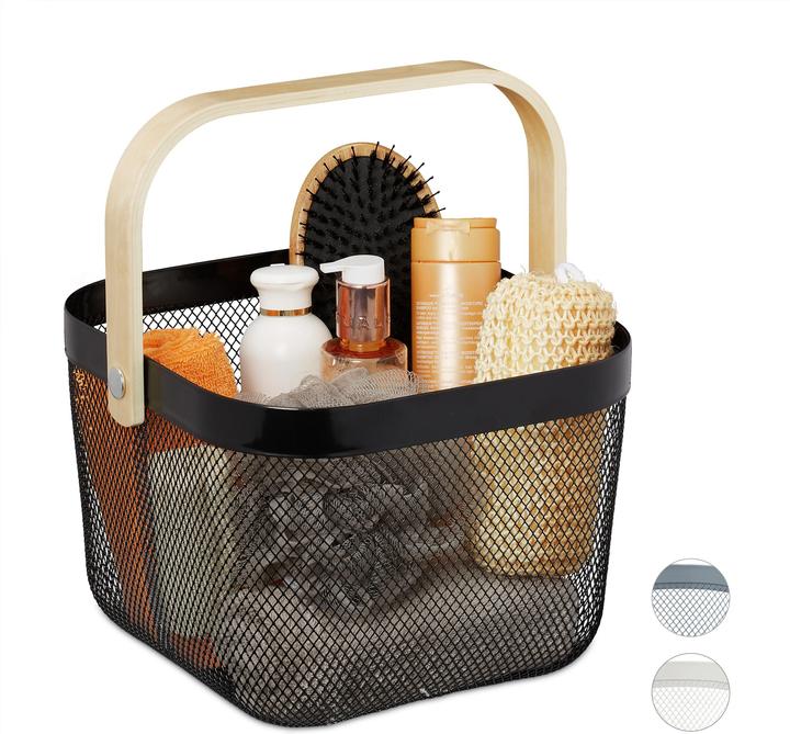 Image du produit Relaxdays Panier rangement (1 x, 26 x 24.5 x 17.5 cm)