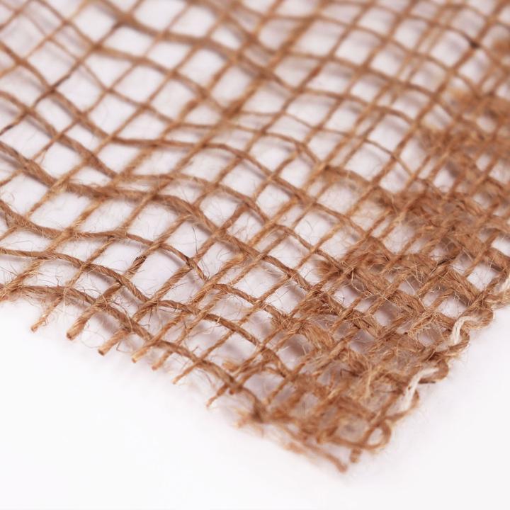 Produktbild Aquagart 80m x 1m Jutegewebe 105g/m² Jutematte Gartenjute Jute Stoff Sackleinen Juteband