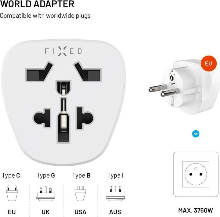 Produktbild Fixed EU Adapter